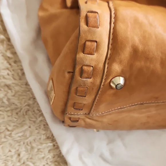 Kooba Tan Leather Tote Bag - Picture 6 of 7